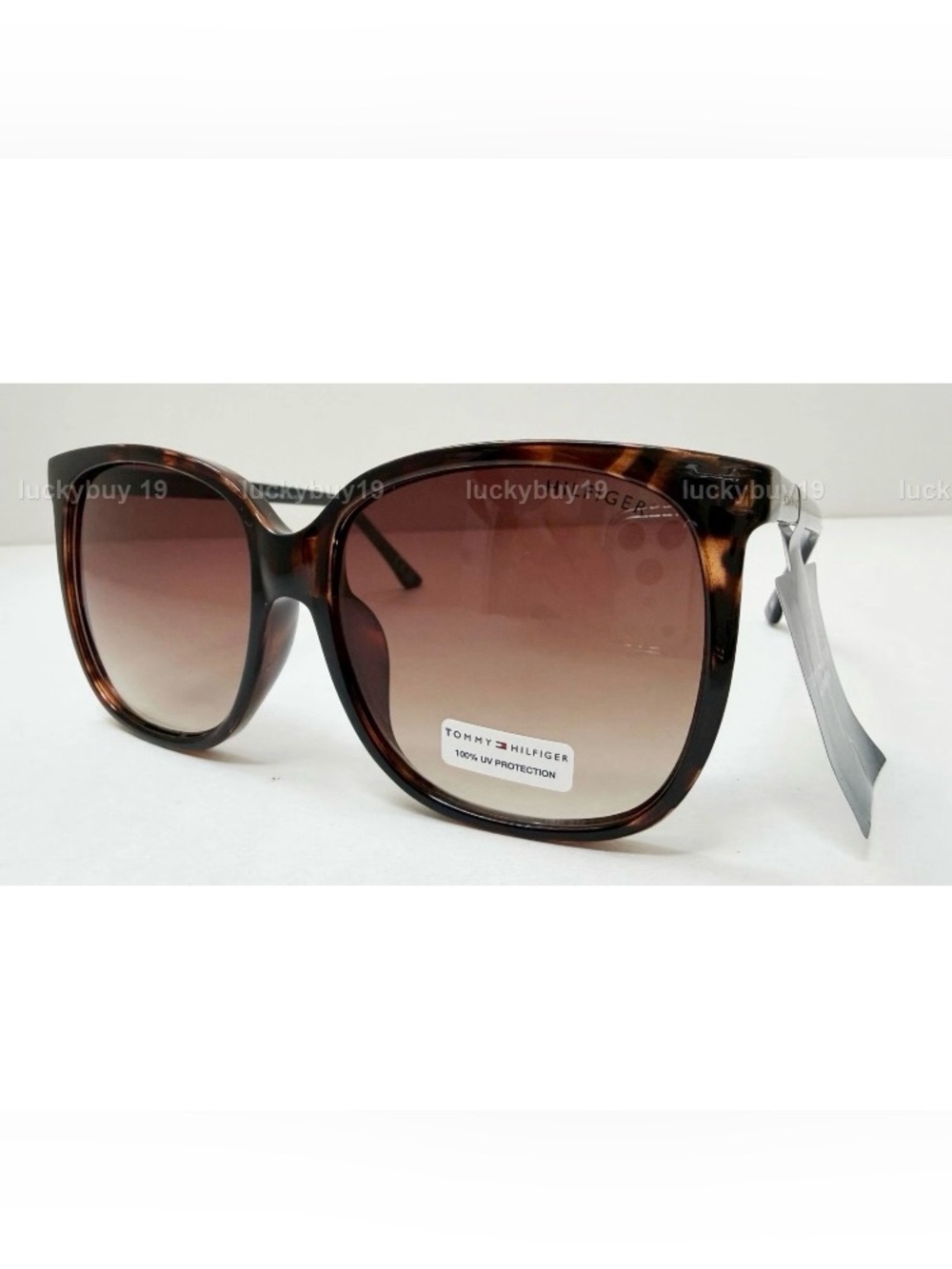 Tommy Hilfiger WP OL 641 Sunglasses Brown Tortoise Frame Gradient Lens New